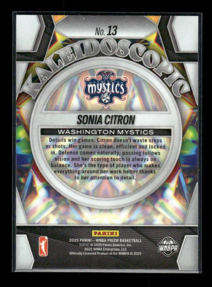 Sonia Citron - 2025 Prizm WNBA - Kaleidoscopic - Rookie