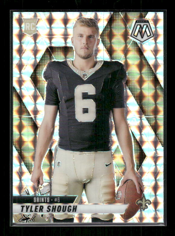 Tyler Shough - 2025 Mosaic Football - Silver Mosaic Rookie Variation