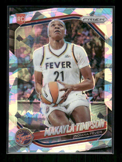 Makayla Timpson - 2025 Prizm WNBA - Ice Prizm - Rookie