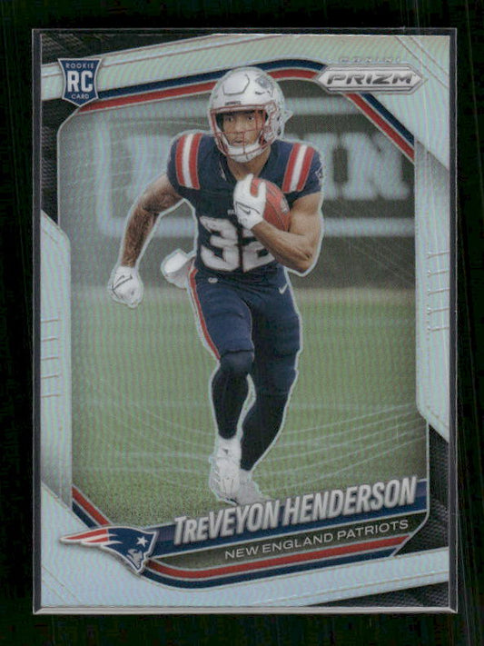 TreVeyon Henderson - 2025 Prizm Football - Silver Prizm - Rookie
