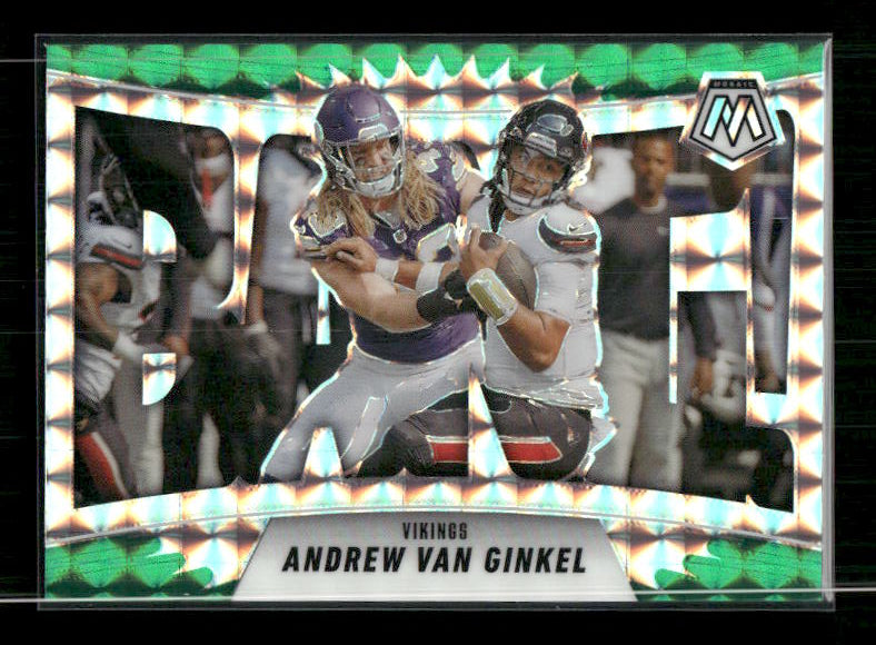 Andrew Van Ginkel - 2025 Mosaic Football - Green Mosaic BANG