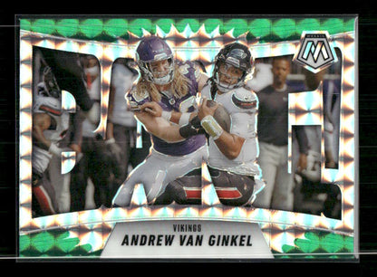 Andrew Van Ginkel - 2025 Mosaic Football - Green Mosaic BANG