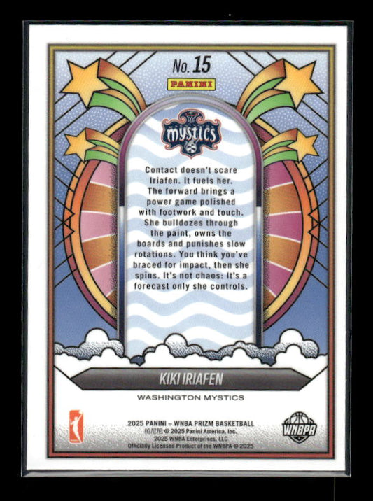 Kiki Iriafen - 2025 Prizm WNBA - Groovy - Rookie