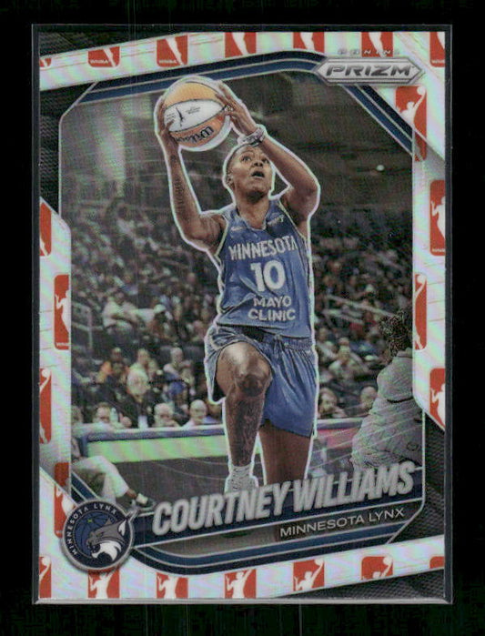 Courtney Williams - 2025 Prizm WNBA - WNBA Logo Prizm