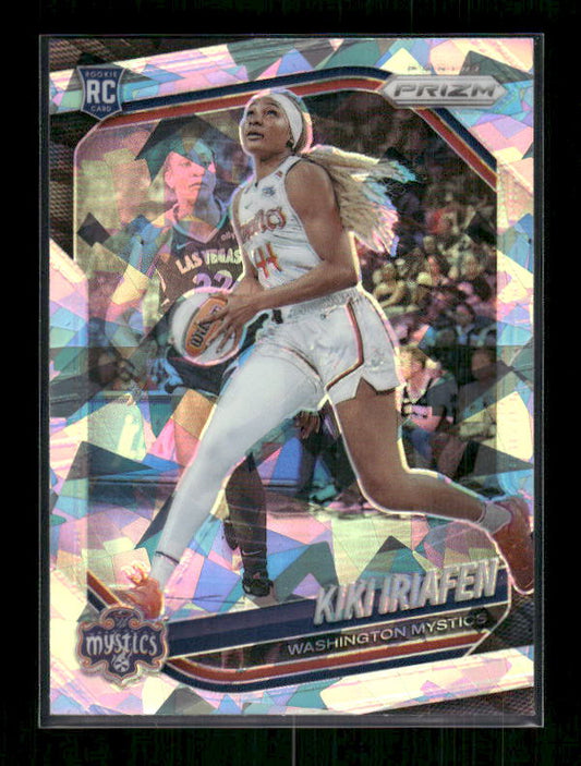 Kiki Iriafen - 2025 Prizm WNBA - Ice Prizm - Rookie
