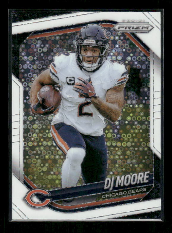 DJ Moore - 2025 Prizm Football - White Disco