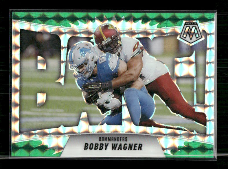 Bobby Wagner - 2025 Mosaic Football - Green Mosaic BANG