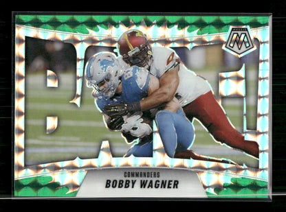 Bobby Wagner - 2025 Mosaic Football - Green Mosaic BANG