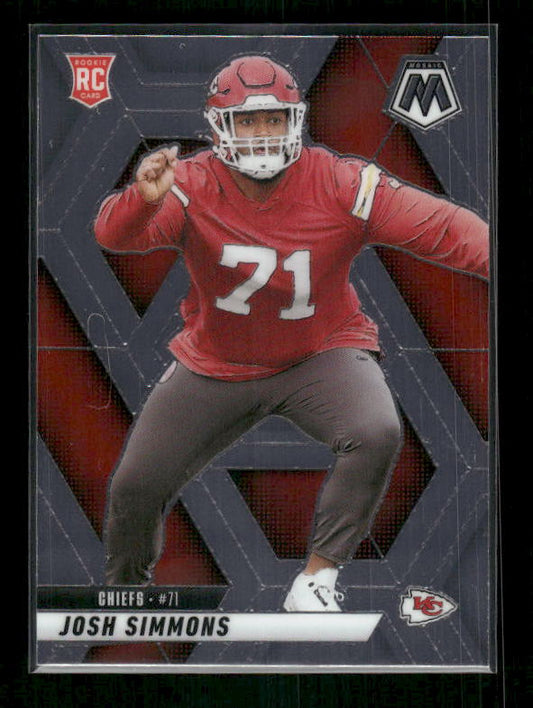 Josh Simmons - 2025 Mosaic Football - Rookie