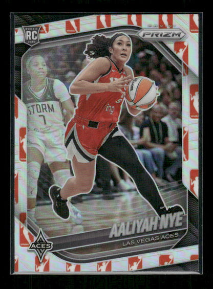 Aaliyah Nye - 2025 Prizm WNBA - WNBA Logo Prizm - Rookie