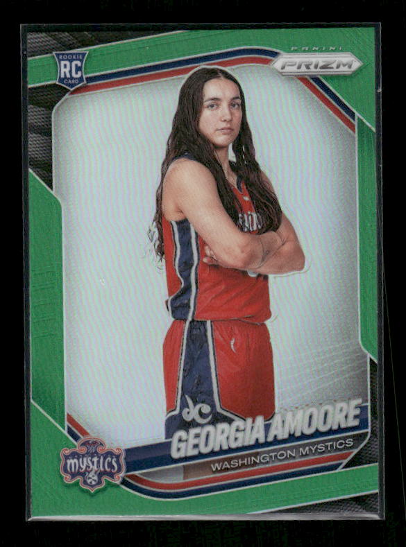 Georgia Amoore - 2025 Prizm WNBA - Green Prizm - Rookie