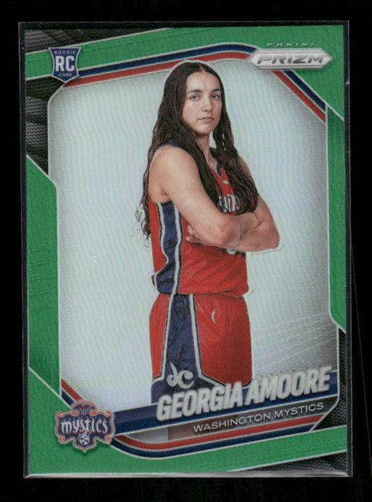 Georgia Amoore - 2025 Prizm WNBA - Green Prizm - Rookie