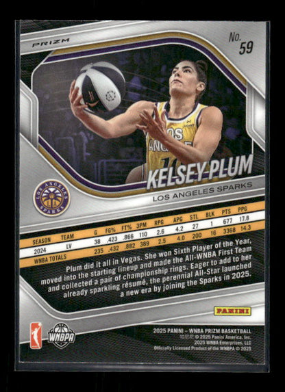 Kelsey Plum - 2025 Prizm WNBA - Silver Prizm