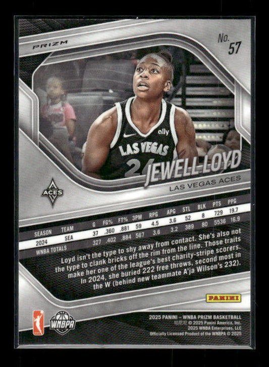 Jewell Loyd - 2025 Prizm WNBA - Cracked Ice