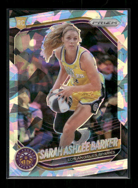 Sarah Ashlee Barker - 2025 Prizm WNBA - Ice Prizm - Rookie