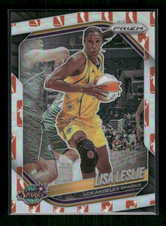 Lisa Leslie - 2025 Prizm WNBA - WNBA Logo Prizm