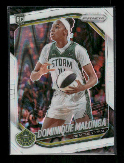 Dominque Malonga - 2025 Prizm WNBA - White Seismic - Rookie