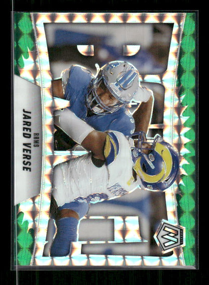 Jared Verse - 2025 Mosaic Football - Green Mosaic Bang