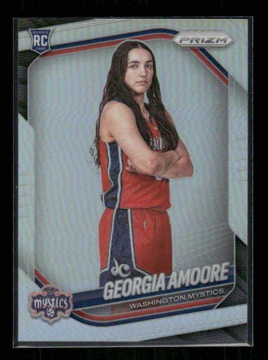 Georgia Amoore - 2025 Prizm WNBA - Silver Prizm - Rookie