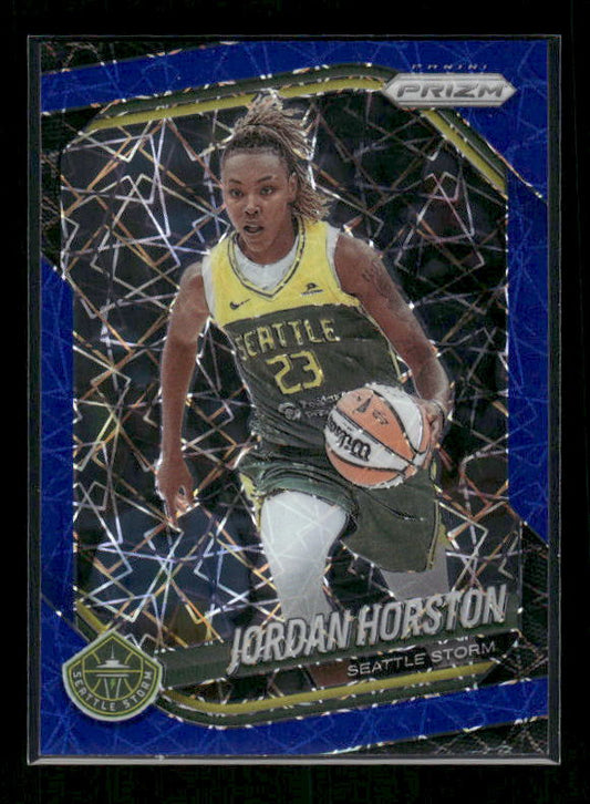 Jordan Horston - 2025 Prizm WNBA - Blue Velocity