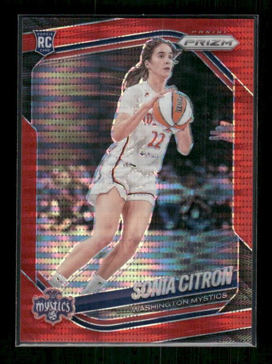 Sonia Citron - 2025 Prizm WNBA - Red Pulsar /299 - Rookie