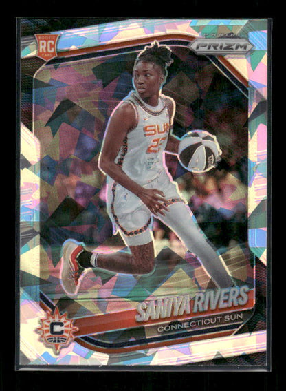 Saniya Rivers - 2025 Prizm WNBA - Ice Prizm - Rookie