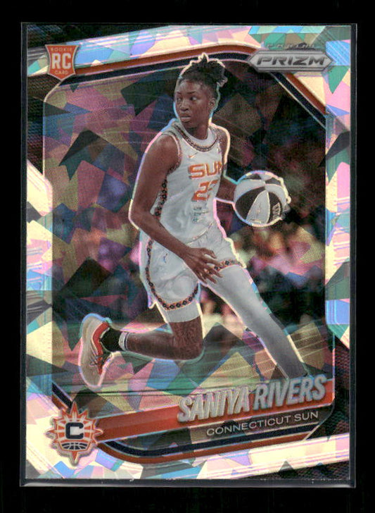 Saniya Rivers - 2025 Prizm WNBA - Ice Prizm - Rookie