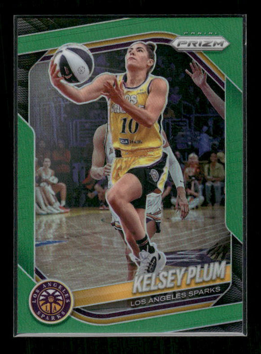 Kelsey Plum - 2025 Prizm WNBA - Green Prizm