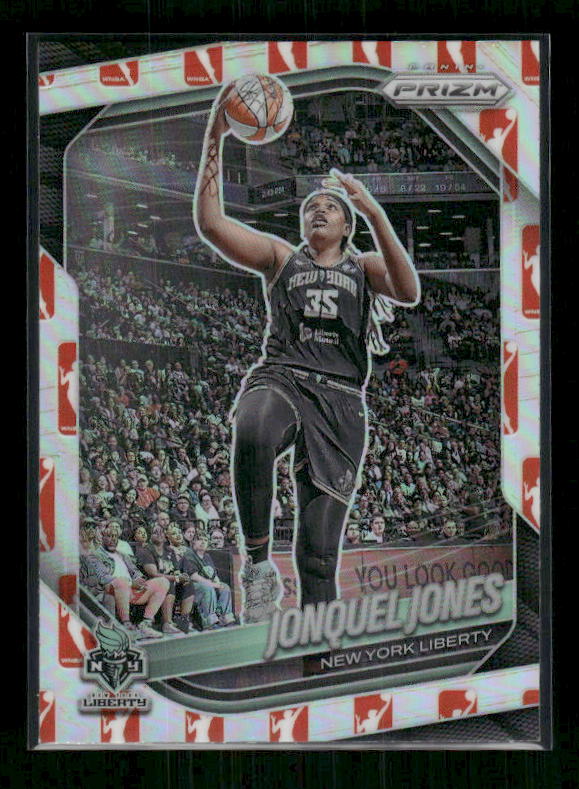 Jonquel Jones - 2025 Prizm WNBA - WNBA Logo Prizm