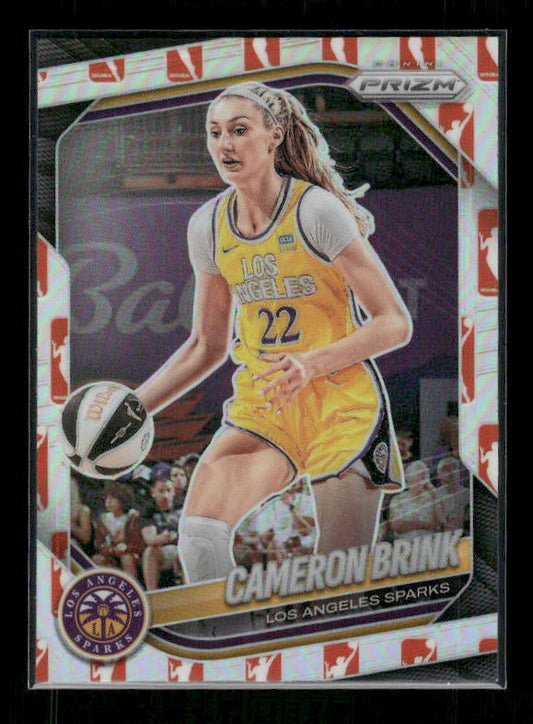 Cameron Brink - 2025 Prizm WNBA - WNBA Logo Prizm