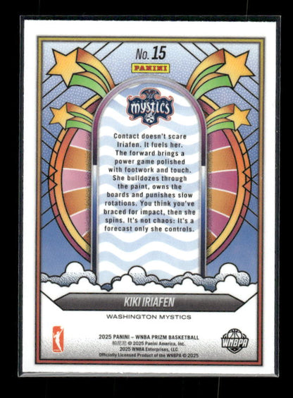 Kiki Iriafen - 2025 Prizm WNBA - Groovy - Rookie