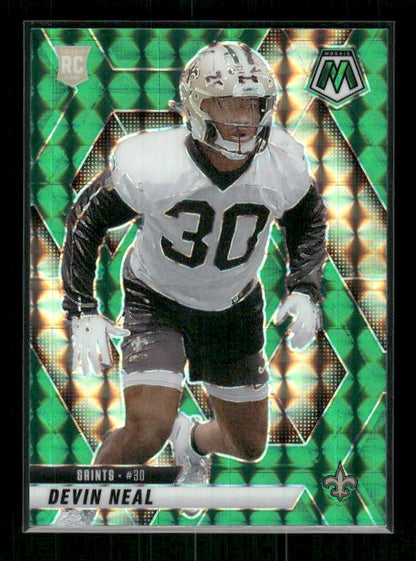 Devin Neal - 2025 Mosaic Football - Green Mosaic - Rookie