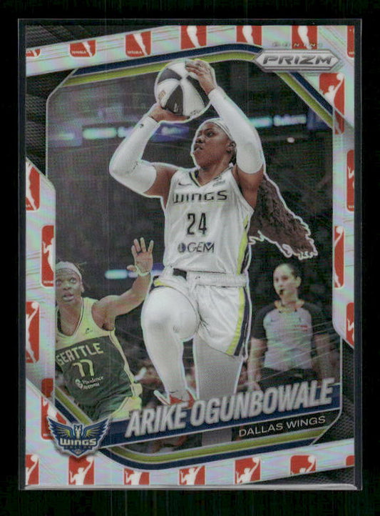 Arike Ogunbowale - 2025 Prizm WNBA - WNBA Logo Prizm