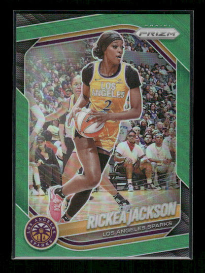 Rickea Jackson - 2025 Prizm WNBA - Green Prizm