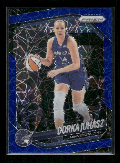 Dorka Juhász - 2025 Prizm WNBA - Blue Velocity