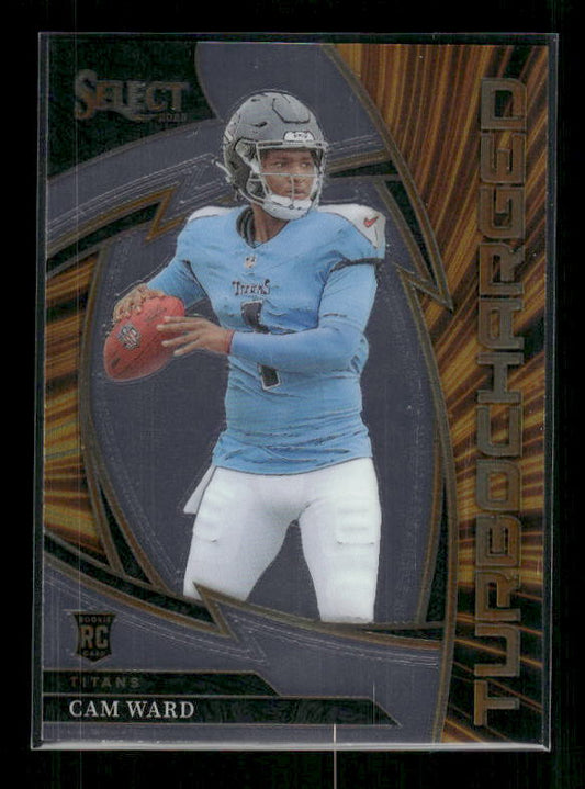 Cam Ward - 2025 Select Football - Turbocharged - Rookie
