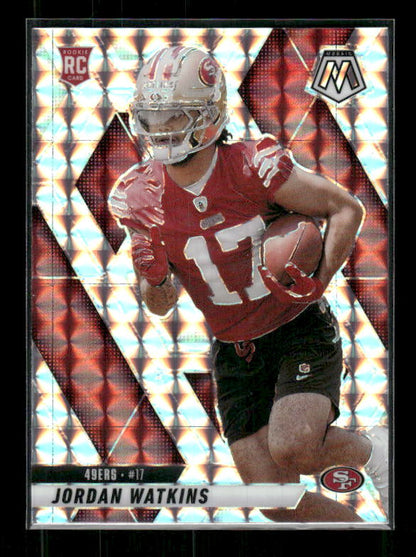 Jordan Watkins - 2025 Mosaic Football - Mosaic Prizm - Rookie