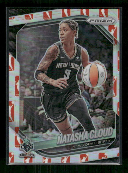 Natasha Cloud - 2025 Prizm WNBA - WNBA Logo Prizm