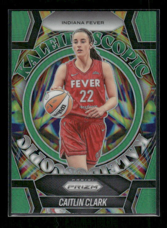 Caitlin Clark - 2025 Prizm WNBA - Green Kaleidoscopic