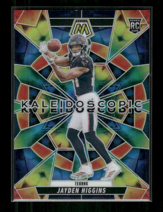 Jayden Higgins - 2025 Mosaic Football - Kaleidoscopic SSP - Rookie