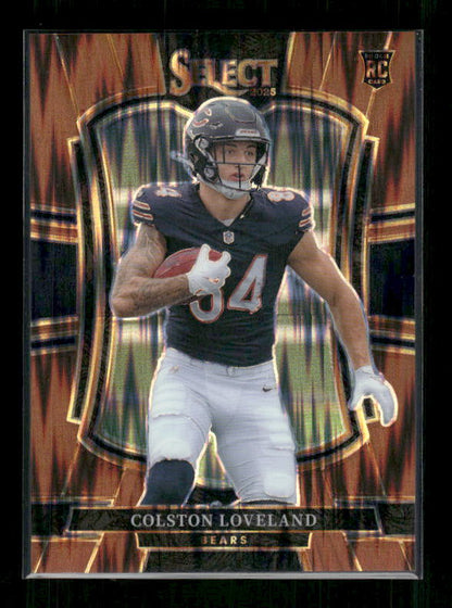 Colston Loveland - 2025 Select Football - Premier Copper Shock /899 - Rookie