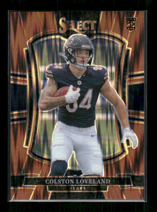 Colston Loveland - 2025 Select Football - Premier Copper Shock /899 - Rookie
