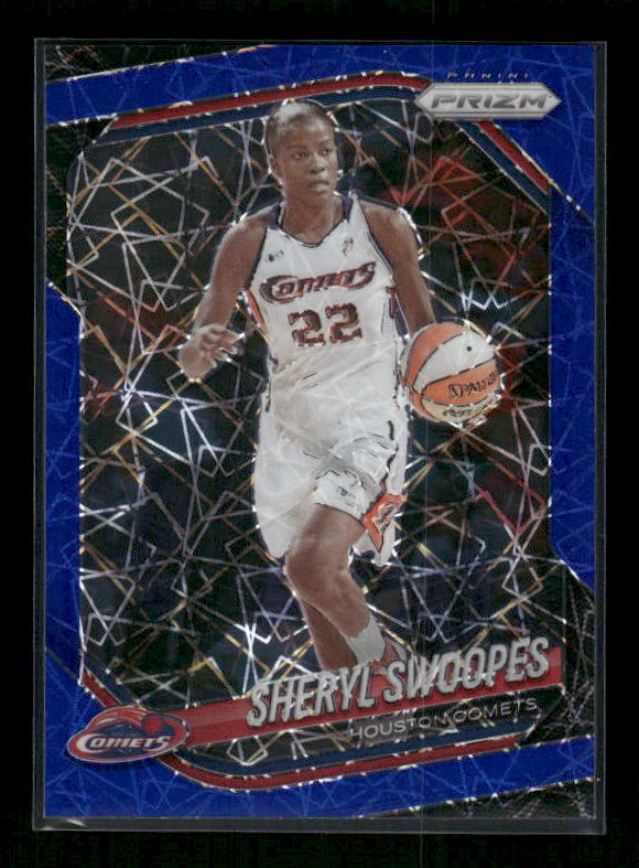 Sheryl Swoopes - 2025 Prizm WNBA - Blue Velocity