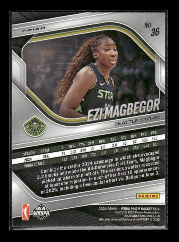 Ezi Magbegor - 2025 Prizm WNBA - Silver Prizm