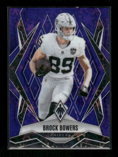 Brock Bowers - 2025 Phoenix Football - Winter Purple /249