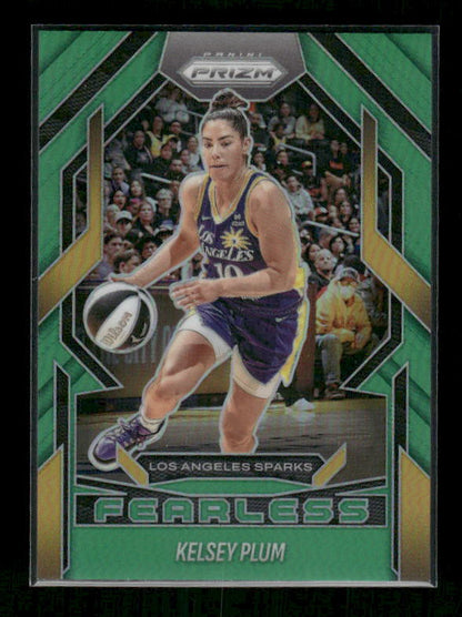 Kelsey Plum - 2025 Prizm WNBA - Green Fearless