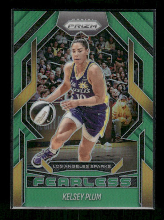 Kelsey Plum - 2025 Prizm WNBA - Green Fearless