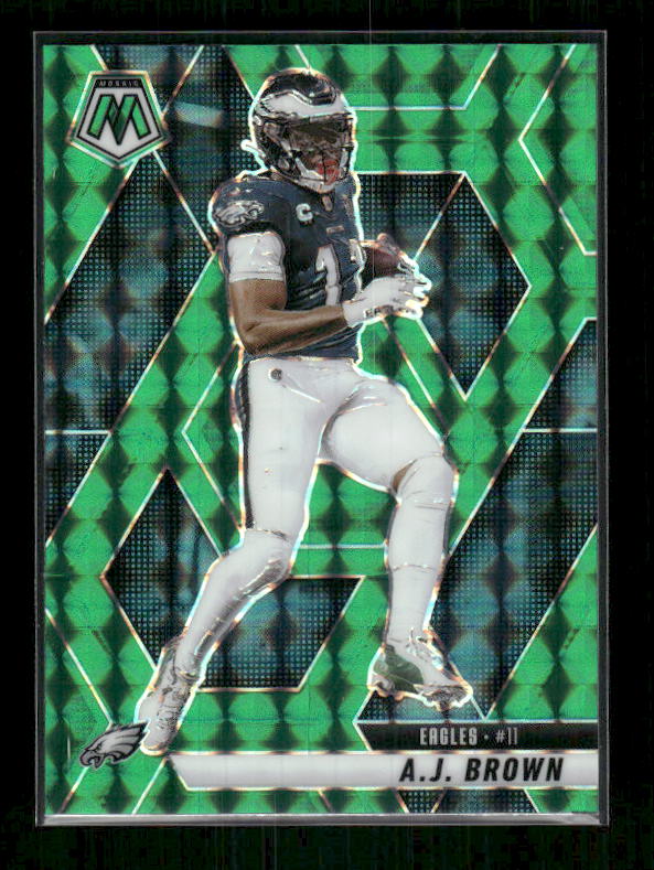 A.J. Brown - 2025 Mosaic Football - Green Mosaic