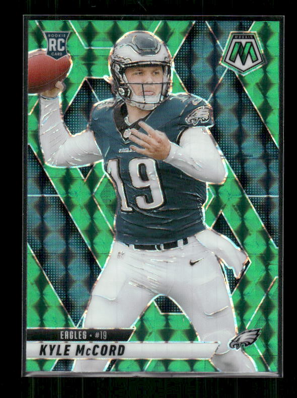 Kyle McCord - 2025 Mosaic Football - Green Mosaic - Rookie