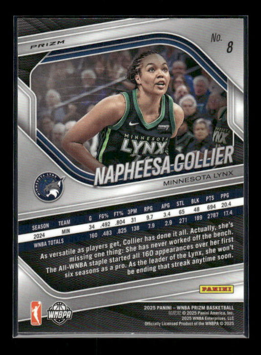 Napheesa Collier - 2025 Prizm WNBA - WNBA Logo Prizm